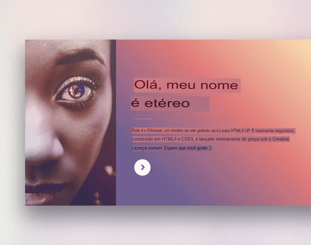Captura de tela do sistema de hospedagem de sites estáticos do aplicativo